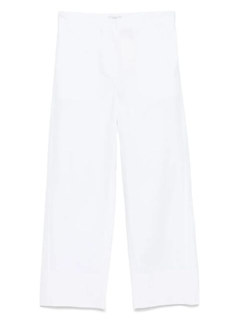 TOTEME twisted-seam trousers - White