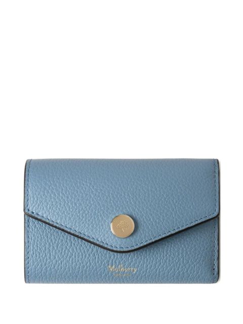 Mulberry folded leather wallet - Blue