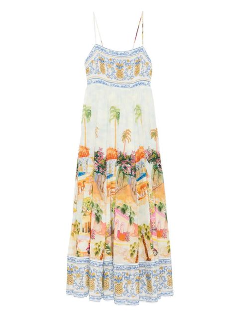 FARM Rio Aracati maxi dress - Blue - zdjęcie produktu nr 1
