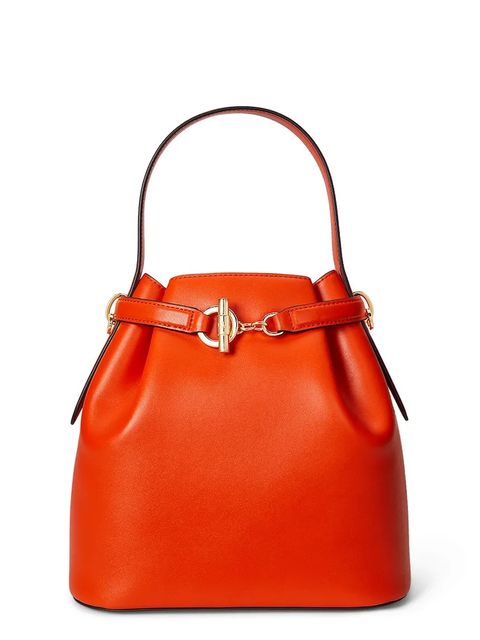 Lauren Ralph Lauren torebka skórzana kolor czarny 431982787 - zdjęcie produktu nr 1