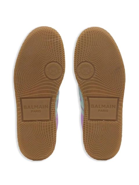 Balmain Swan low-top sneakers - Pink