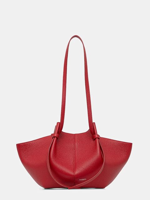Yuzefi torebka skórzana MOCHI kolor czerwony YUZPF25-HB-MO-L060 - zdjęcie produktu nr 1
