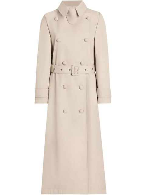 Dolce & Gabbana long trench coat - Neutrals - zdjęcie produktu nr 1