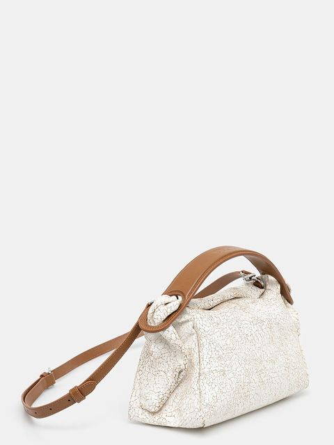 Kenzo torebka skórzana kolor beżowy FF52SA818L08.03 - zdjęcie produktu nr 2