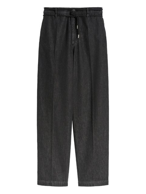 Max Mara drawstring trousers - Black - zdjęcie produktu nr 1