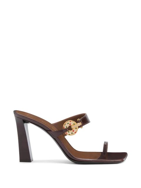 Giuseppe Zanotti Jaylen leather thong sandals - Brown - zdjęcie produktu nr 1