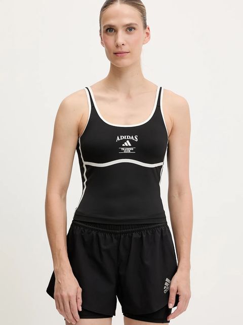 adidas Performance top treningowy Heritage kolor czarny JG6154 - zdjęcie produktu nr 1