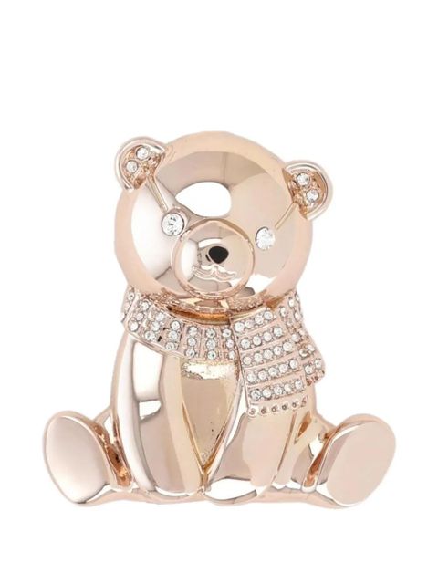 Max Mara Teddy crystal-embellished brooch - Pink - zdjęcie produktu nr 1
