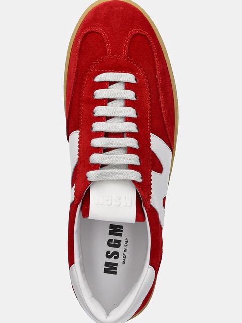 MSGM sneakersy zamszowe