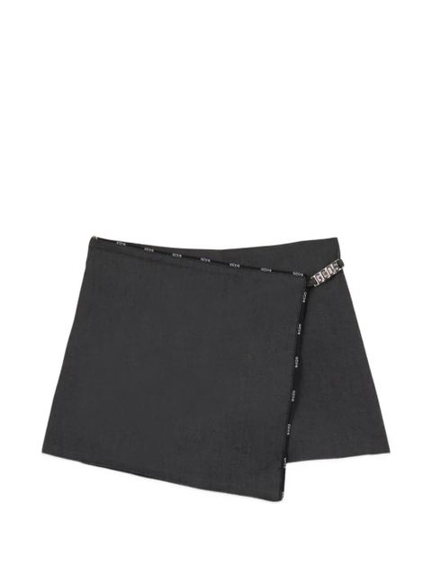 GCDS logo mini skirt - Grey - zdjęcie produktu nr 1