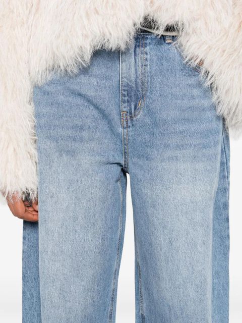 Eleh cotton straight jeans - Blue - zdjęcie produktu nr 2