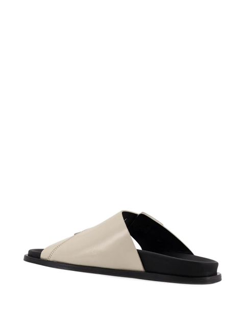 ALOHAS adjustable strap leather sandals - Neutrals