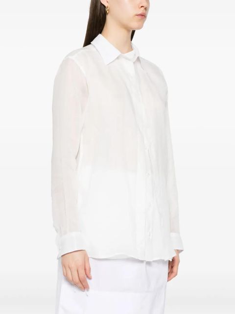 TOTEME double-collar shirt - White