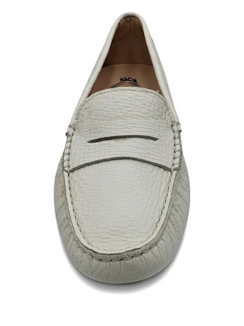 Tod's Gommini Pebbled loafers - Neutrals