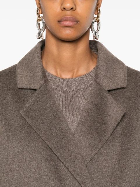 LouLou de Saison double-breasted wool-cashmere coat - Neutrals