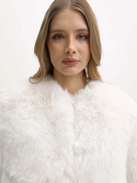 Blugirl Blumarine kurtka kolor beżowy przejściowa RF5212.E1088