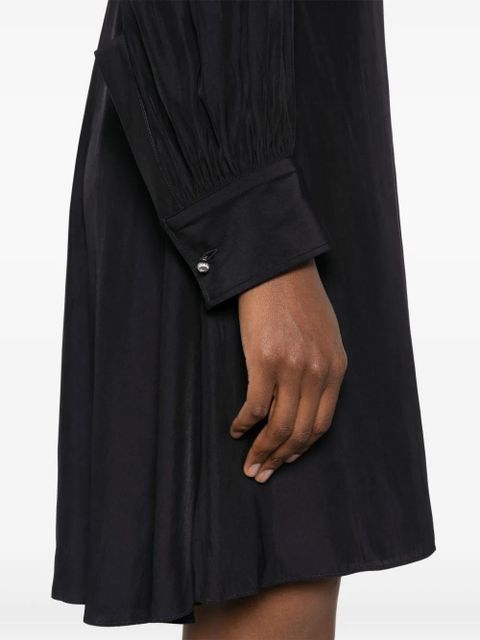 Lanvin draped mini dress - Blue