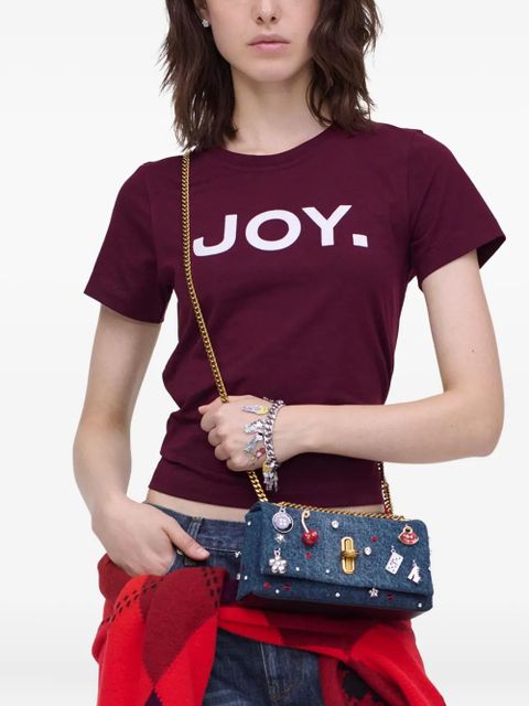 Marc Jacobs miniThe Trinket charm denim dual-chain crossbody bag - Blue - zdjęcie produktu nr 2