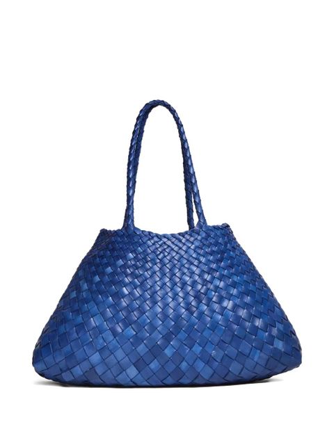 DRAGON DIFFUSION Santa Crocewoven shoulder bag - Blue - zdjęcie produktu nr 2
