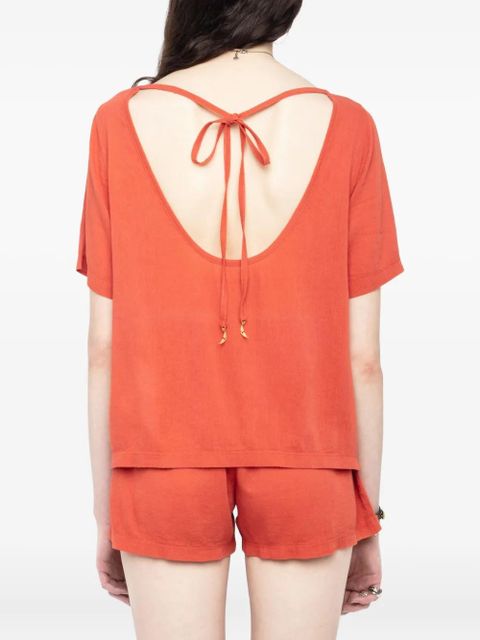 Zadig&Voltaire Ella T-shirt - Orange