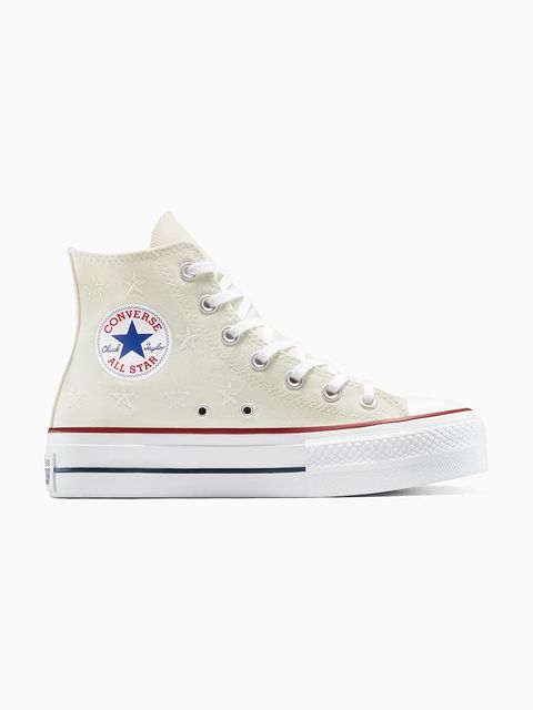 Converse trampki Chuck Taylor All Star Lift kolor biały A15538C - zdjęcie produktu nr 1