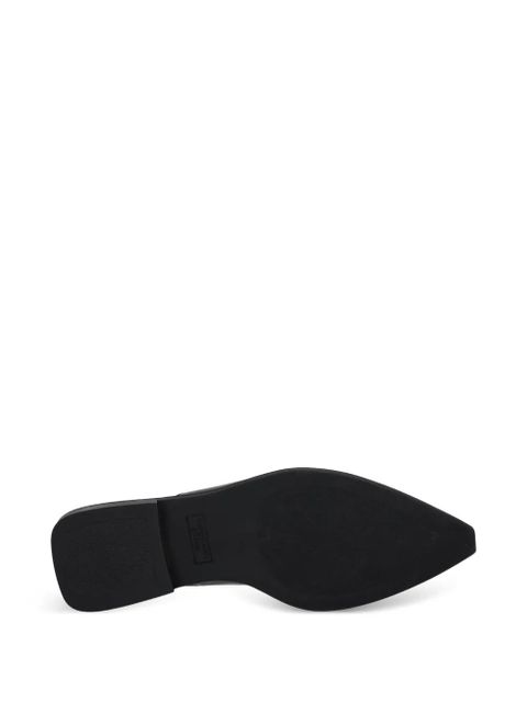 Copenhagen slingback pointed-toe ballet flats - Black