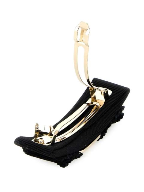 Ferragamo Vara bow hair clip - Black - zdjęcie produktu nr 2