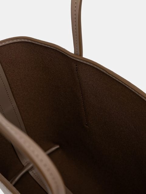 Calvin Klein torebka kolor beżowy LV04F3267G