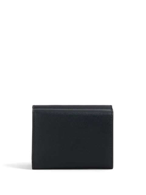 Marni tri-fold leather wallet - Black