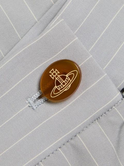 Vivienne Westwood pinstripe mini skirt - Grey - zdjęcie produktu nr 2