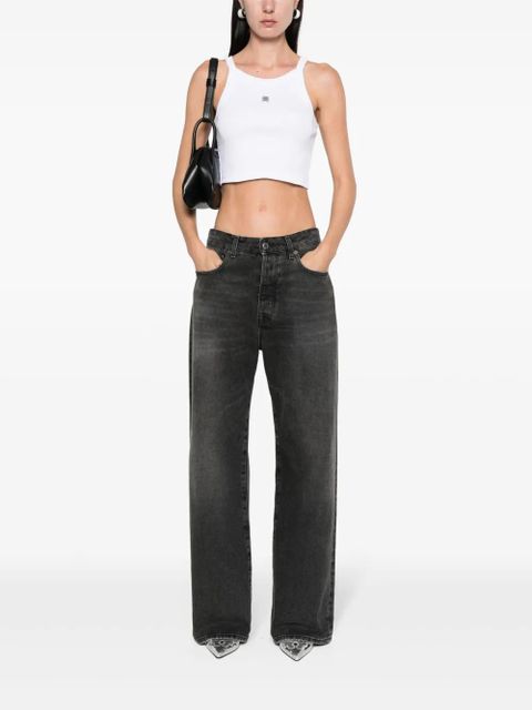 Givenchy 4G cropped tank top - White - zdjęcie produktu nr 2