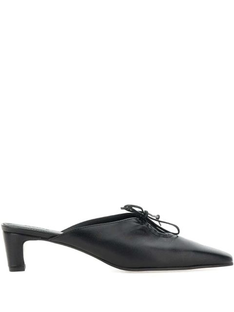 ALOHAS 50mm Amar mules - Black - zdjęcie produktu nr 1