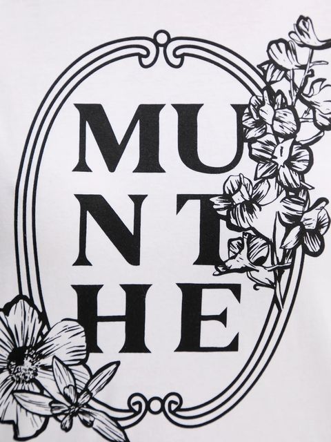 MUNTHE t-shirt bawełniany FYNELLA