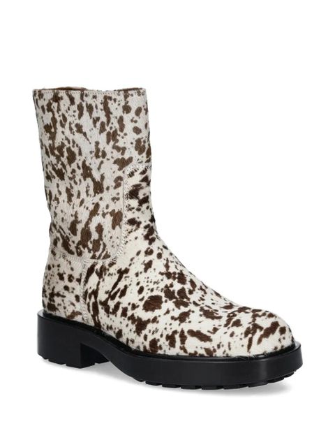 Copenhagen mottled ankle boots - White - zdjęcie produktu nr 2