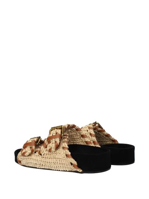 ISABEL MARANT buckled sandals - Neutrals