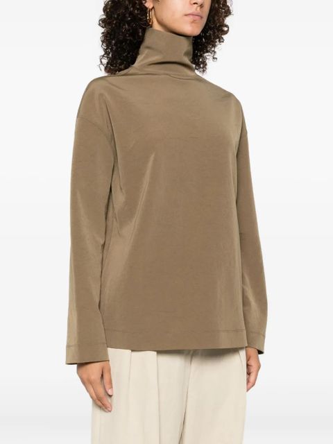 Nanushka turtleneck long-sleeve top - Brown