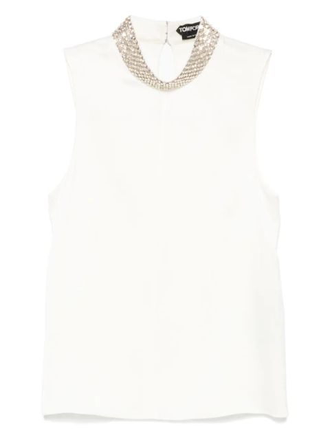 TOM FORD sleeveless top - White - zdjęcie produktu nr 1