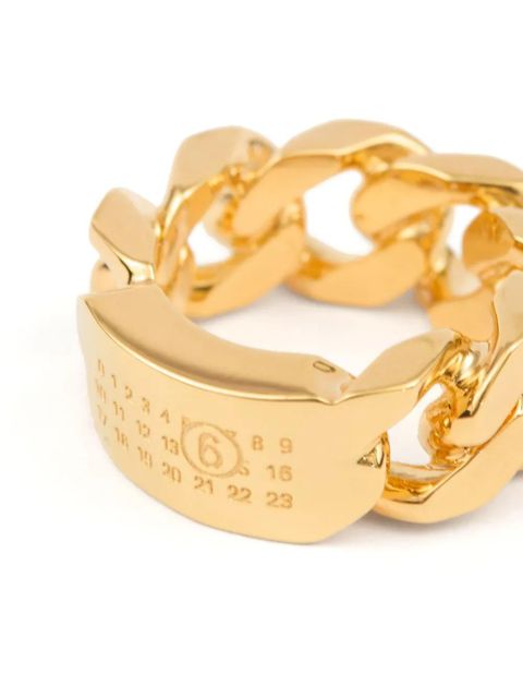 MM6 Maison Margiela Minimal ring - Gold - zdjęcie produktu nr 2