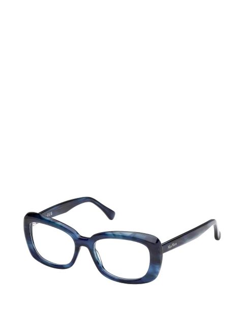 Max Mara Eyewear square-frame glasses - Blue - zdjęcie produktu nr 2