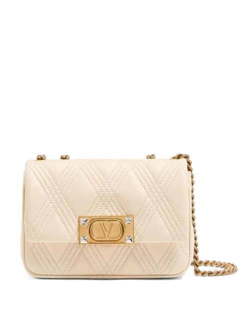 Valentino Garavani small Quiltie 67 shoulder bag - Neutrals