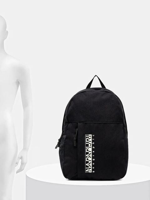 Napapijri plecak H-Cala kolor czarny duży z nadrukiem NP0A88ZL9411