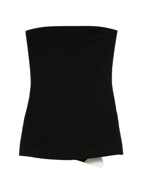 ENTIRE STUDIOS strapless panelled top - Black - zdjęcie produktu nr 1