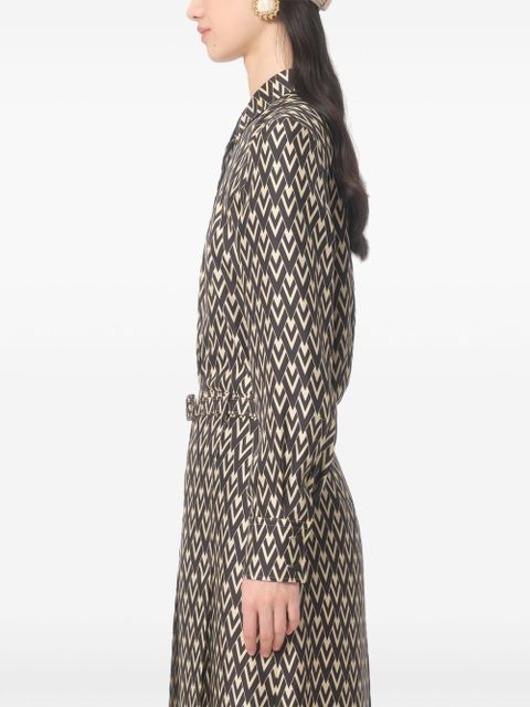 Valentino Garavani Toute La V twill shirt - Black