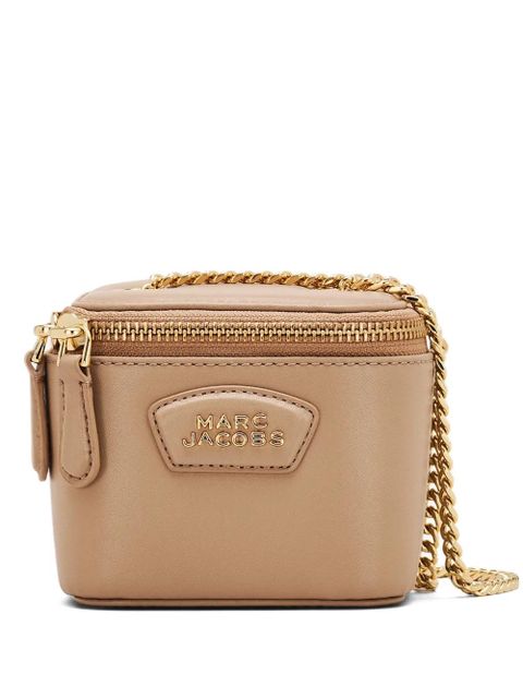 Marc Jacobs logo chain leather mini bag - Neutrals - zdjęcie produktu nr 1