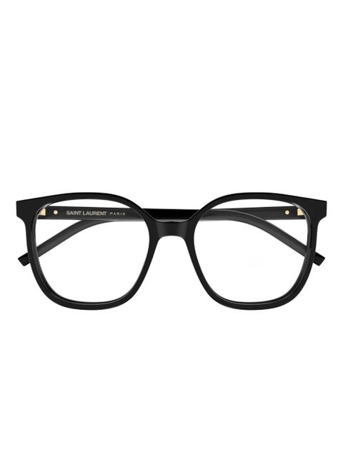 Saint Laurent Eyewear round-frame glasses - Black