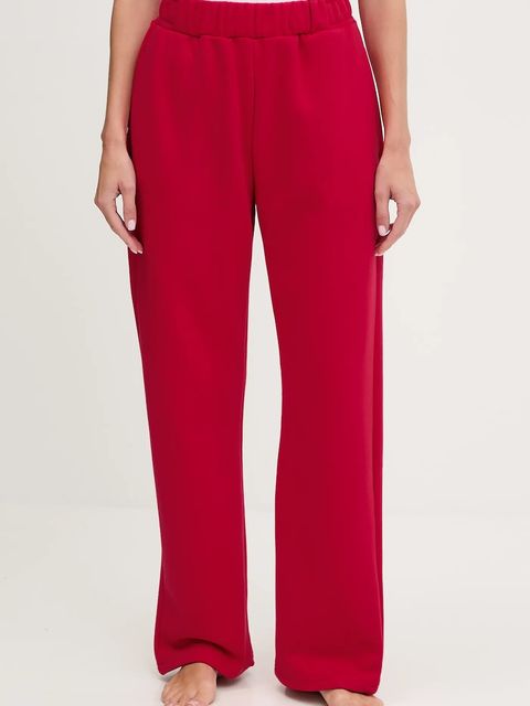 JOYINME spodnie dresowe Evolve damskie kolor czerwony gładkie Evolve - zdjęcie produktu nr 1