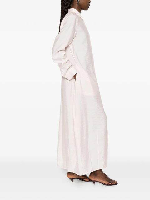 TOTEME Parachute long-sleeve shirt dress - Pink - zdjęcie produktu nr 2