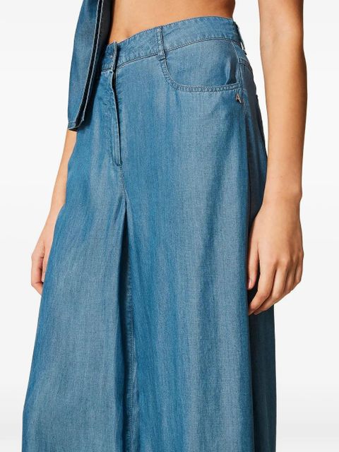 TWINSET high-rise palazzo pants - Blue