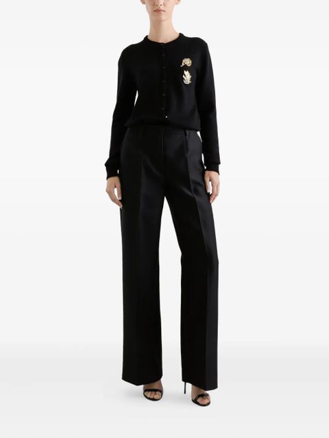 Dolce & Gabbana pleated-detail trousers - Black - zdjęcie produktu nr 2
