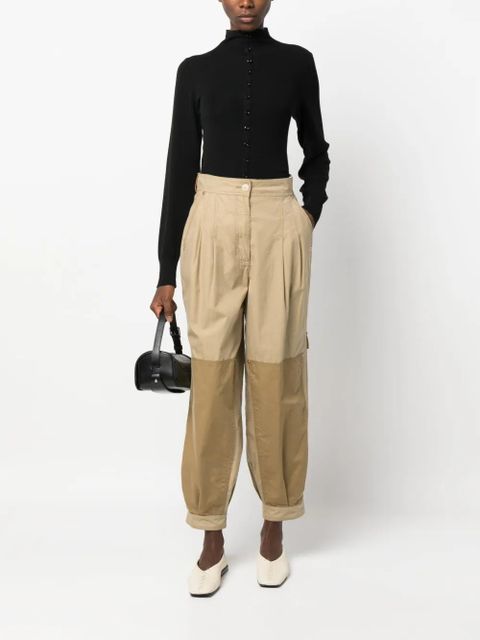 LEMAIRE high-neck wool cardigan - Black - zdjęcie produktu nr 2